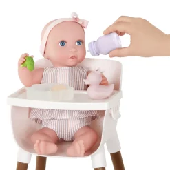 Akcesoria do karmienia i pielęgnacji lalki niemowlaka