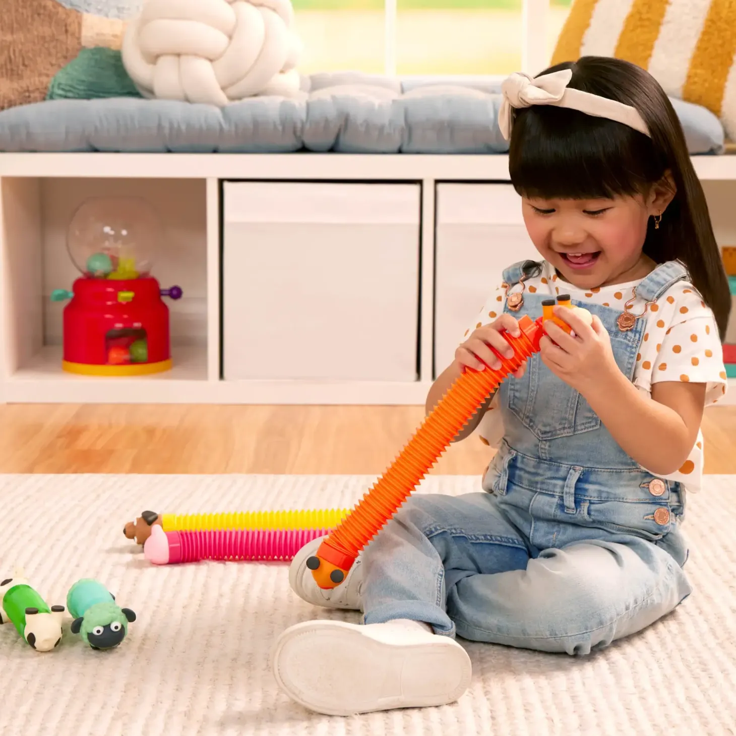Akordeonowe rurki sensoryczne Li’l Barn Buddies - WIEJSKIE ZWIERZĘTA