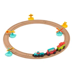 All Aboard – kolejka z torami i znakami 29 el., magnetyczne wagony 2+