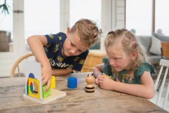 Łamigłówka 3D PANDA, drewniana gra edukacyjna