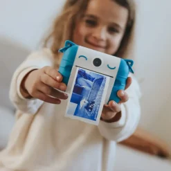 Aparat fotograficzny z funkcją drukowania KIDYPRINT - niebieski