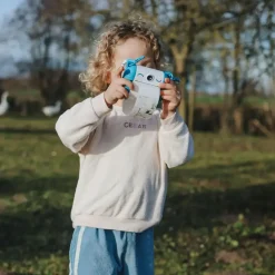 Aparat fotograficzny z funkcją drukowania KIDYPRINT - niebieski