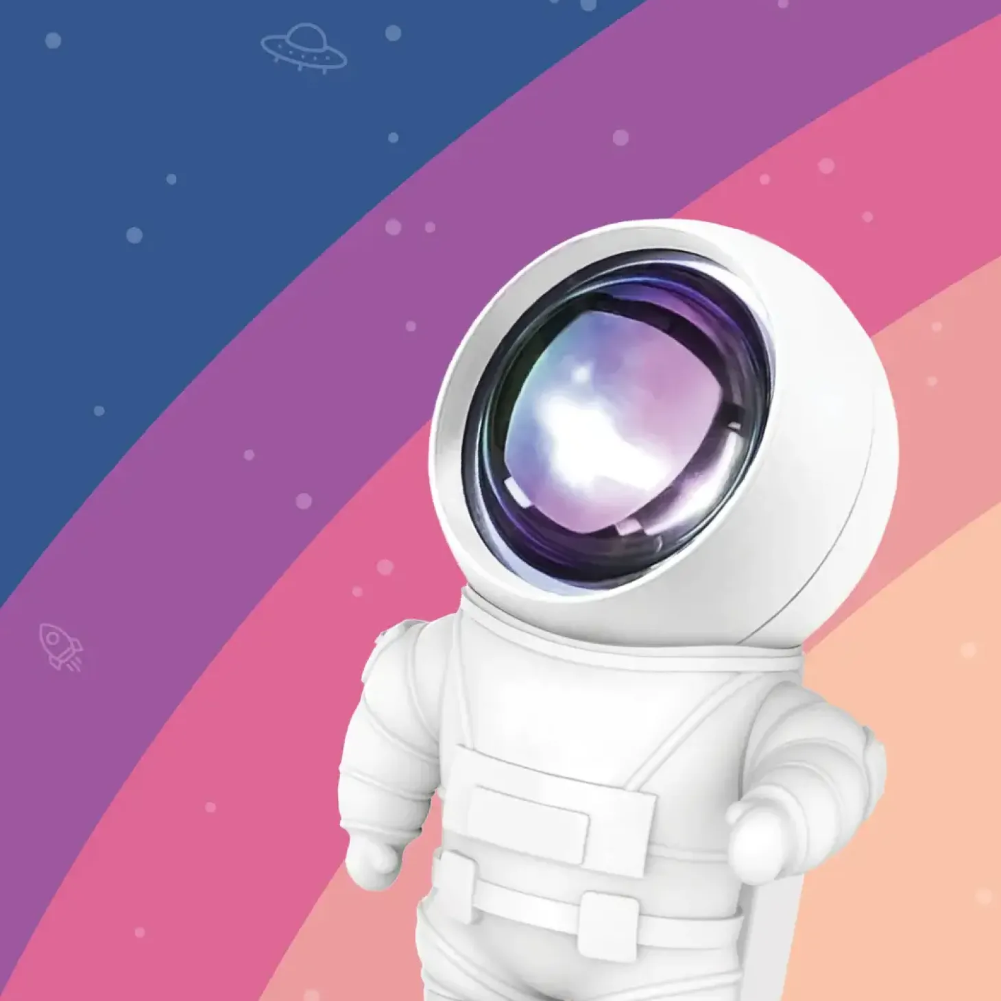 Astrolight - projektor zachodu słońca, orange