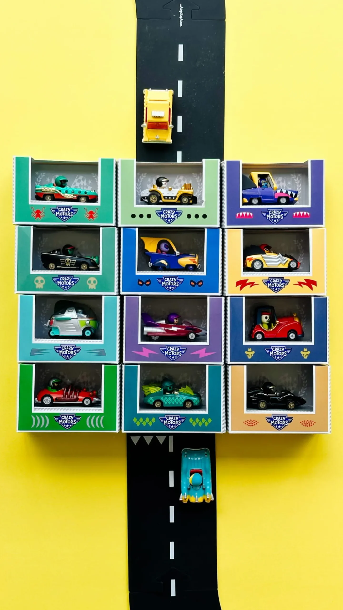 Autko CRAZY MOTORS - GOLDEN STAR