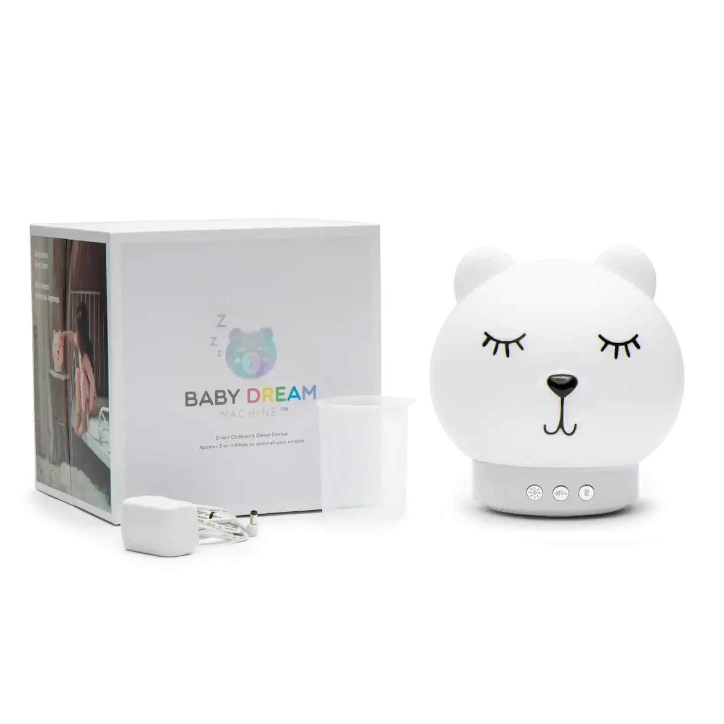 Baby Dream Machine 5w1 lampka, nawilżacz powietrza, aromaterapia