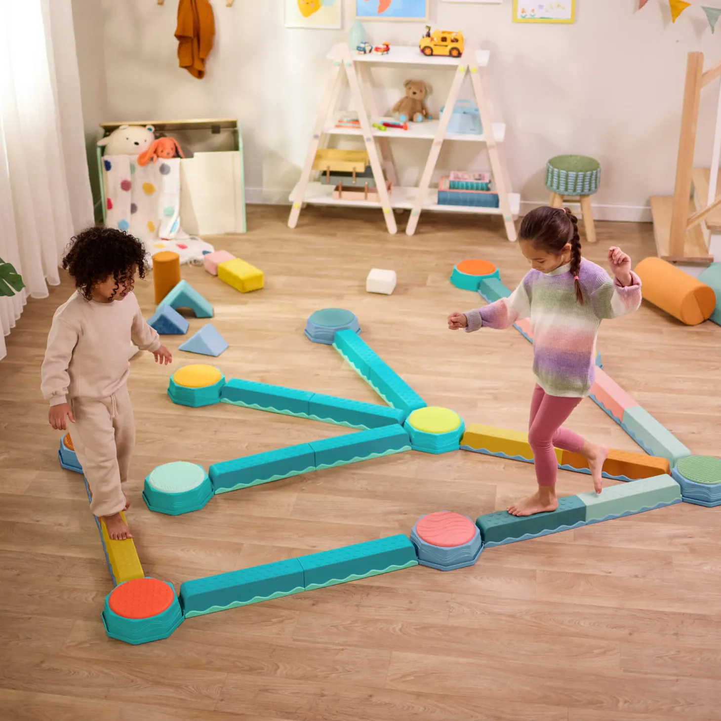 Balance & Hop Stepping Stones – kamienie sensoryczne