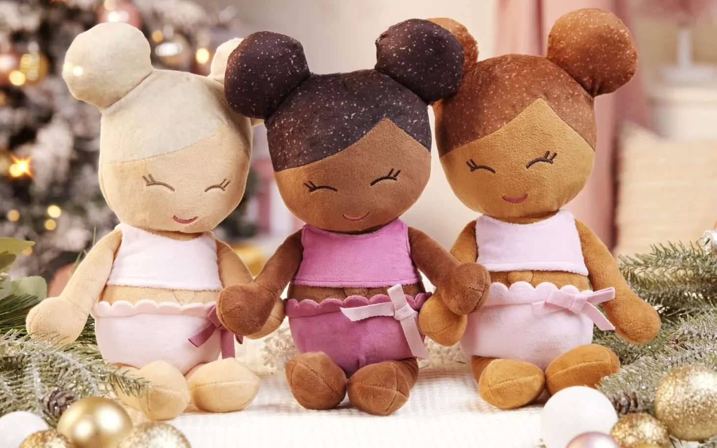 Bath Doll - lalka przytulanka do kąpieli - brunetka, wersja bez ręczniczka