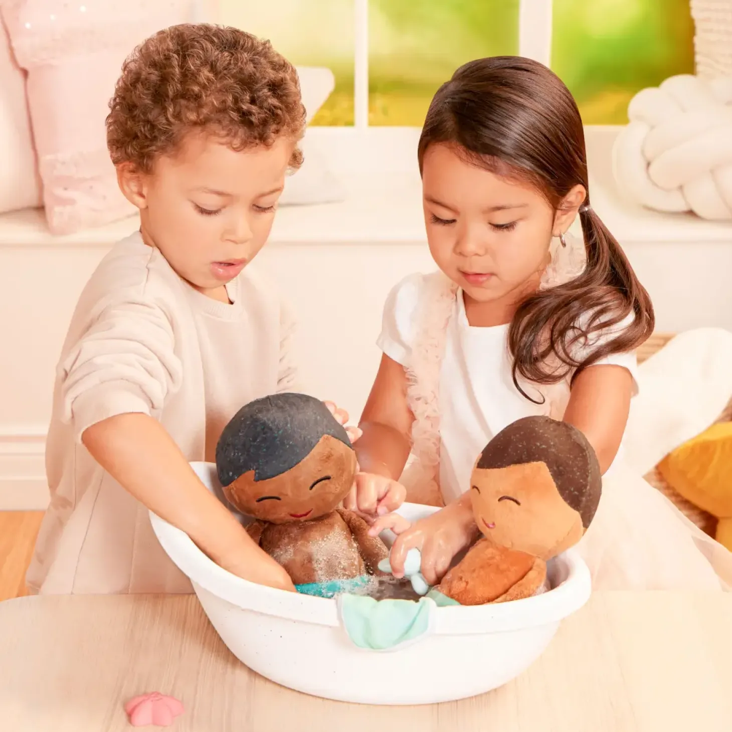 Bath Doll Lulla Baby - lalka przytulanka do kąpieli - chłopiec szatyn