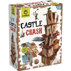 CASTLE CRASH - gra rodzinna - kto zbuduje wyższy ZAMEK?