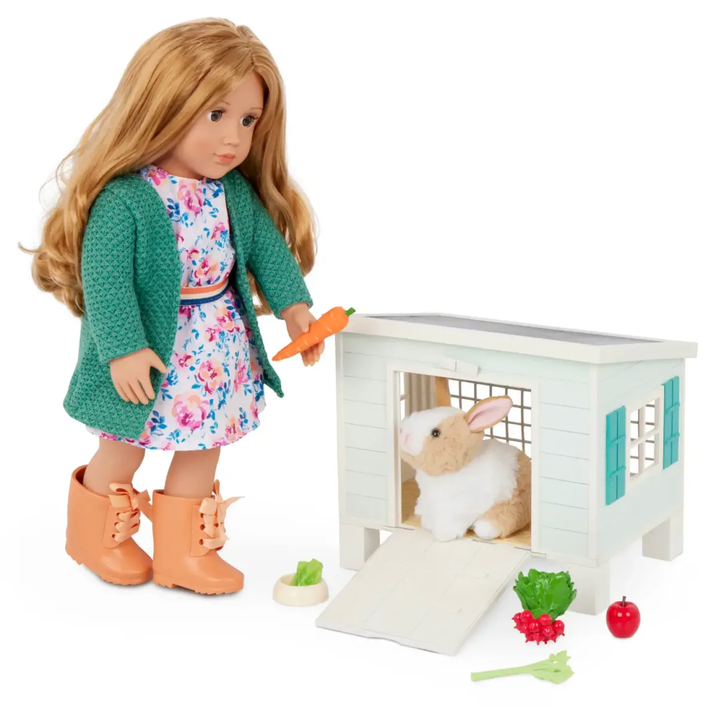 Chatka z króliczkiem i akcesoriami – Bunny Hutch Playset
