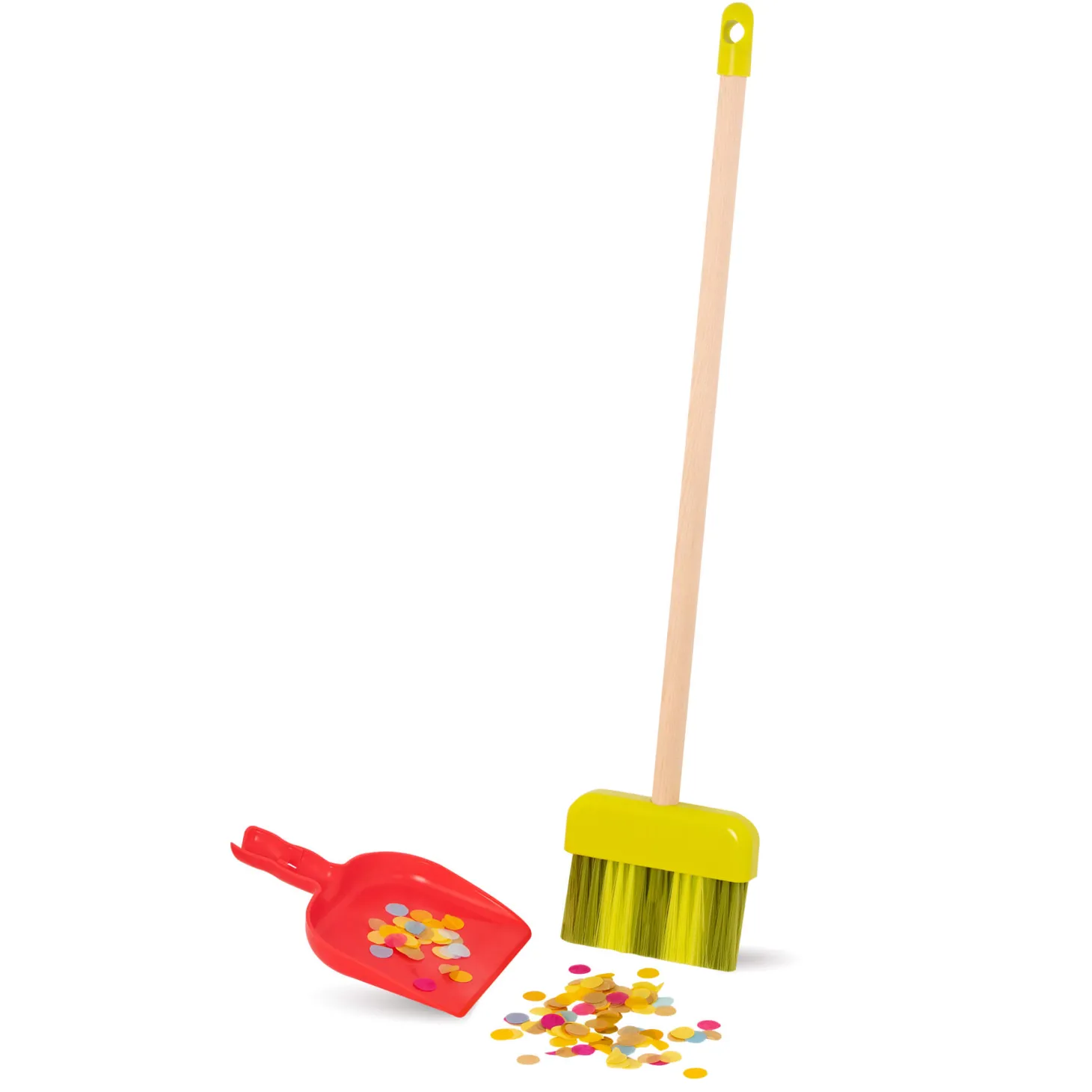 Clean ‘n’ Play – drewniany zestaw do sprzątania