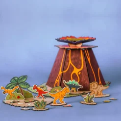 CRATEIT Dinosaur – Volcano Escape