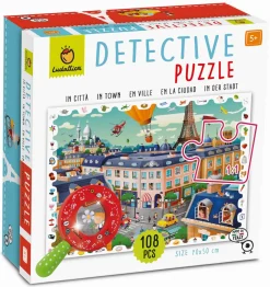 DETECTIVE PUZZLE - puzzle, gra detektywistyczna - MIASTO