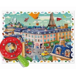 DETECTIVE PUZZLE - puzzle, gra detektywistyczna - MIASTO