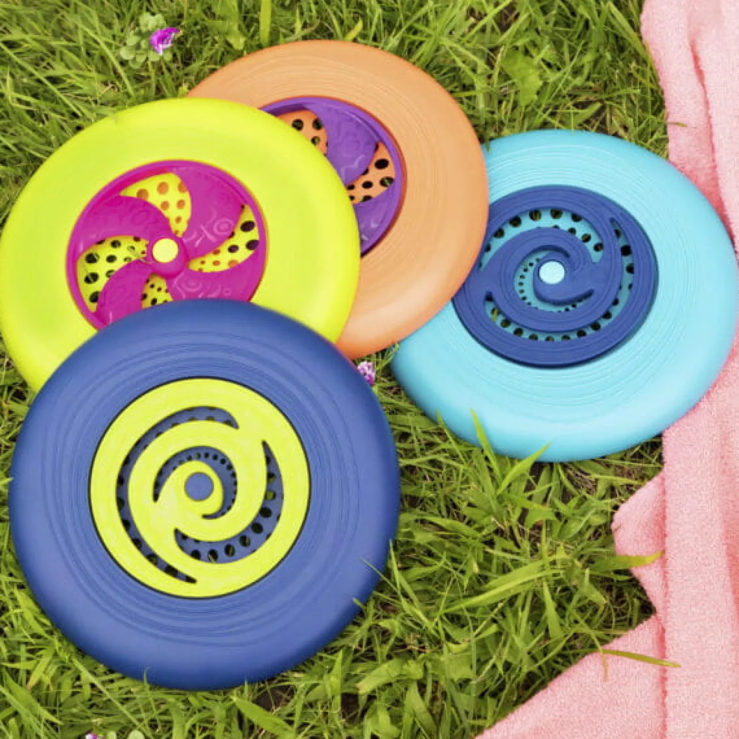 Disc-Oh! – zestaw 4 plastikowych dysków do rzucania