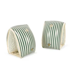 Dmuchane rękawki do pływania - green stripe