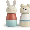 Drewniana żaglówka