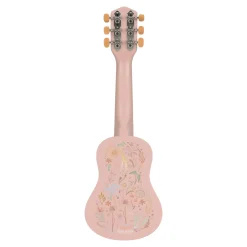 Drewniana gitara różowa Safari Friends FSC