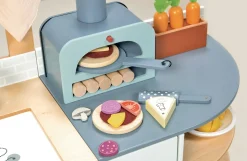 Drewniana kuchnia XXL z piekarnikiem La Fiamma Grand Kitchen