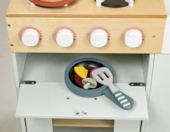 Drewniana kuchnia XXL z piekarnikiem La Fiamma Grand Kitchen