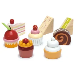 Drewniana patera z przekąskami, Mini Chef