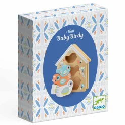 Drewniana układanka BABY BIRDI