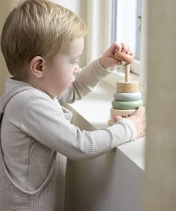 Drewniana układanka wieża