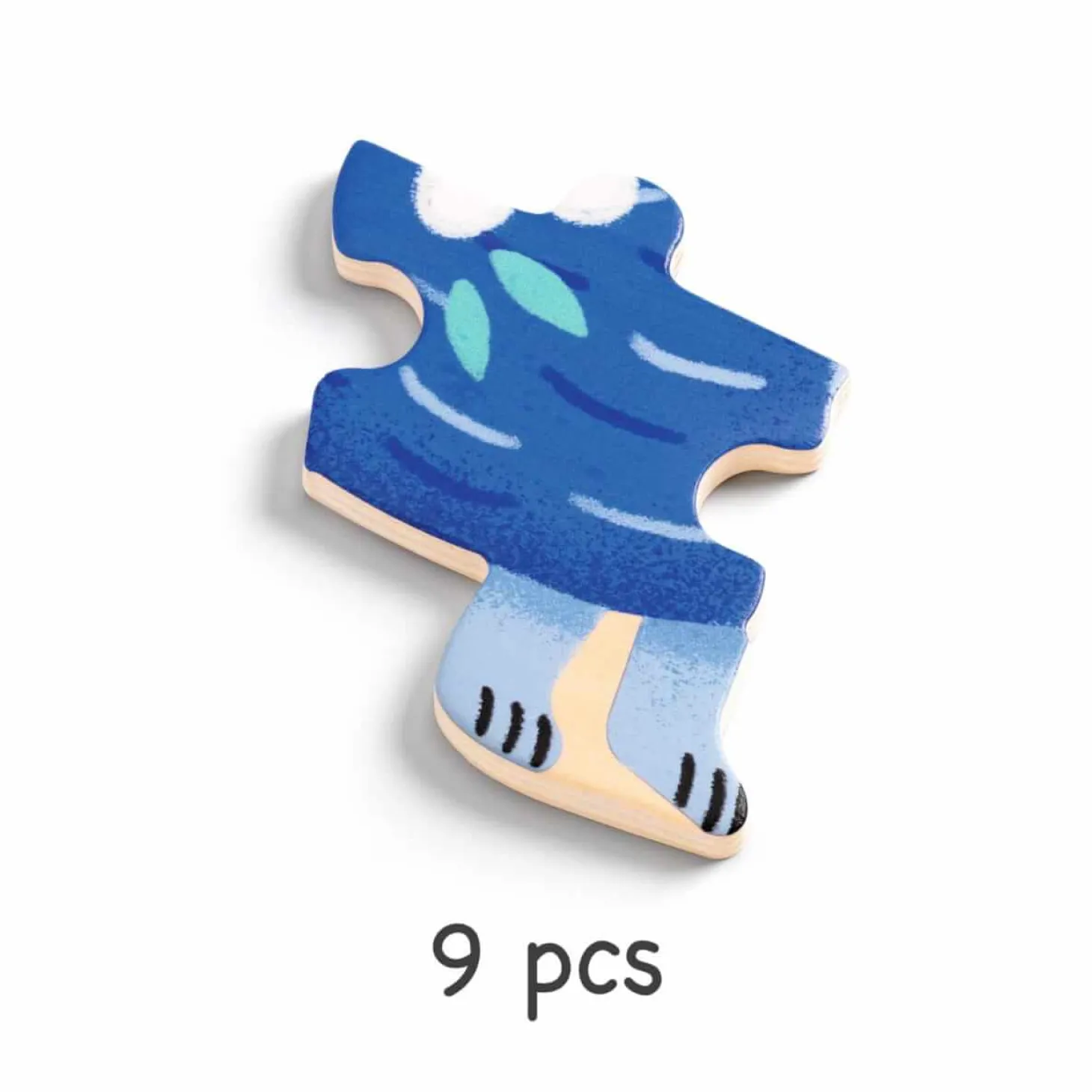 Drewniane puzzle w ramce JEŻ