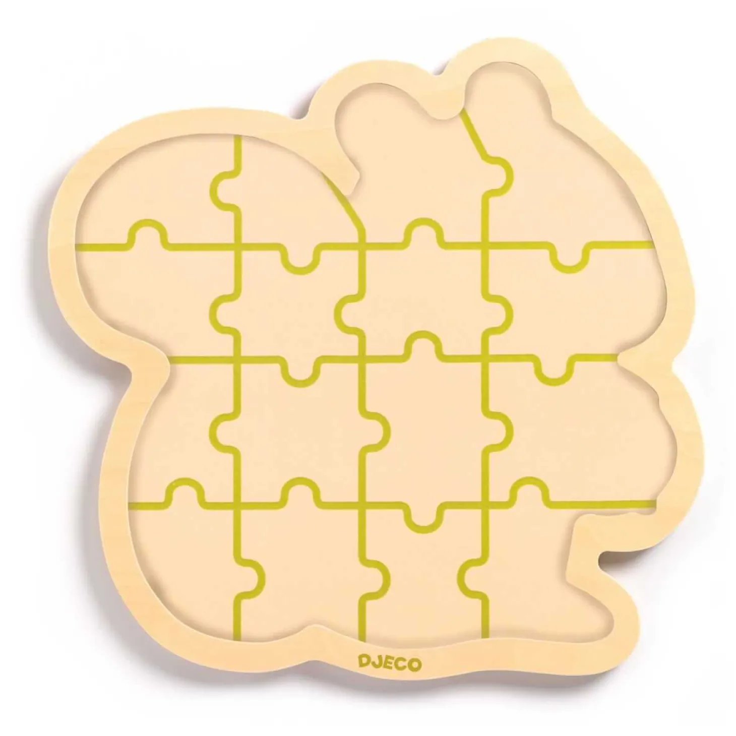 Drewniane puzzle w ramce WIEWIÓRKA