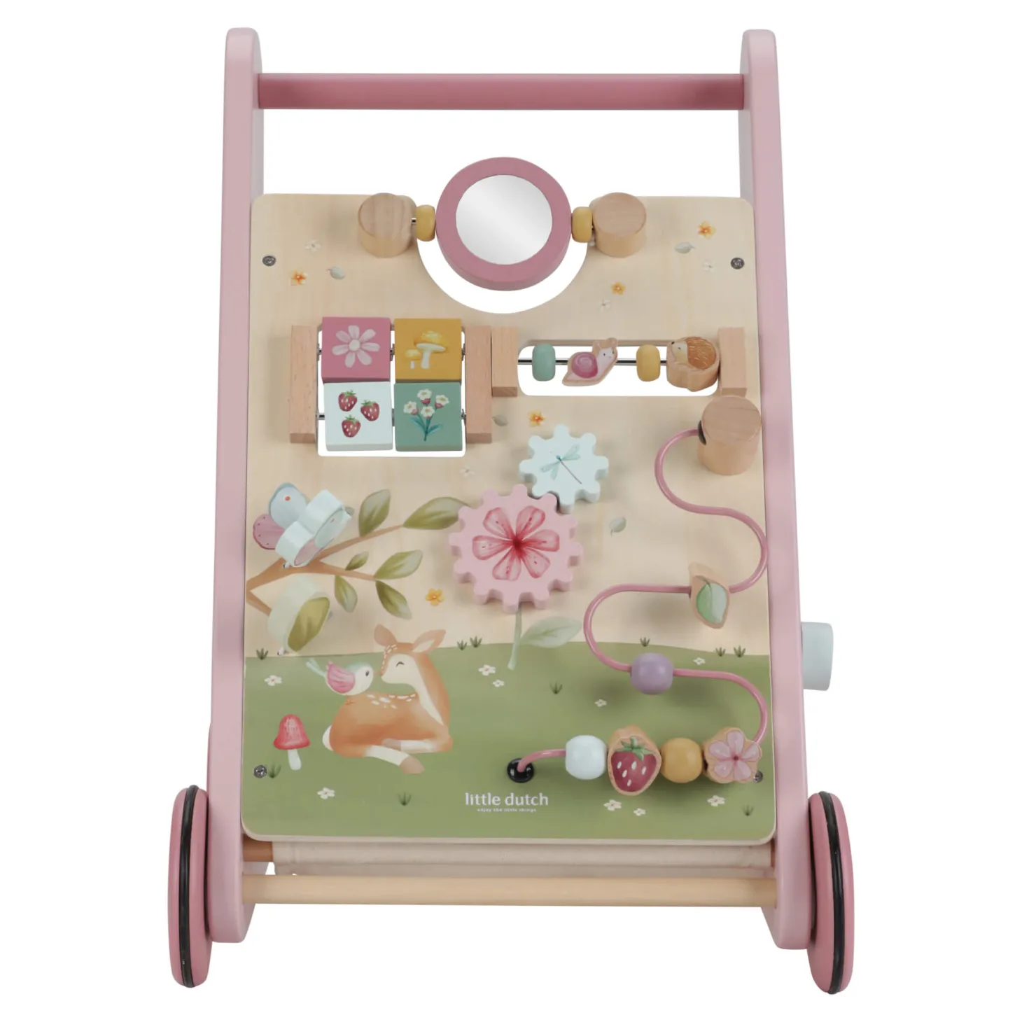 Drewniany chodzik edukacyjny Fairy Garden FSC