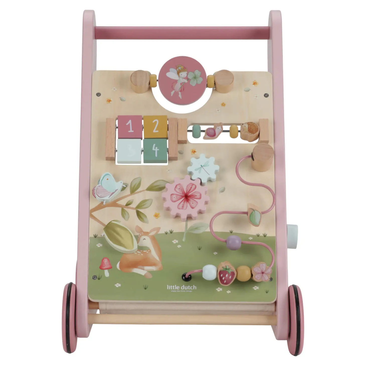 Drewniany chodzik edukacyjny Fairy Garden FSC