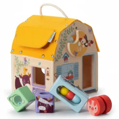 Drewniany domek dźwiękowy Farma 12 m+