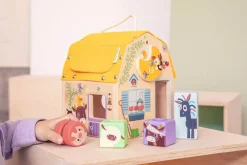 Drewniany domek dźwiękowy Farma 12 m+
