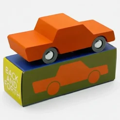 Drewniany samochodzik - Orange