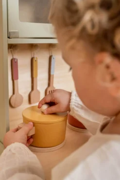 Duża kuchnia pastelowa FSC