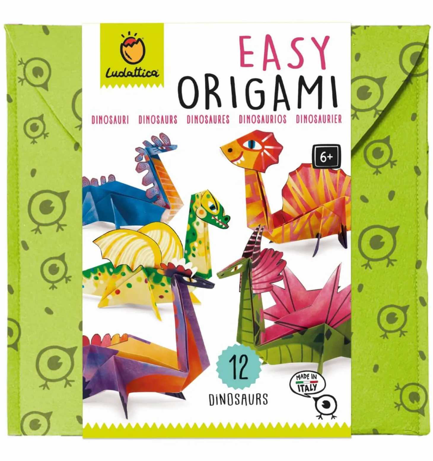 EASY ORIGAMI - zestaw kreatywny - DINOZAURY