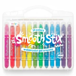 Żelowe Kredki Akwarelowe Smooth Stix 24 szt.