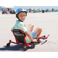 EzyRoller Spinner X Pojazd gokart napędzany nogami z funkcją 360° 4-12 lat - Blue