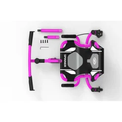 EzyRoller Spinner X Pojazd gokart napędzany nogami z funkcją 360° 4-12 lat - Pink