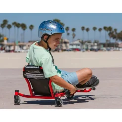 EzyRoller Spinner X Pojazd gokart napędzany nogami z funkcją 360° 4-12 lat - Pink