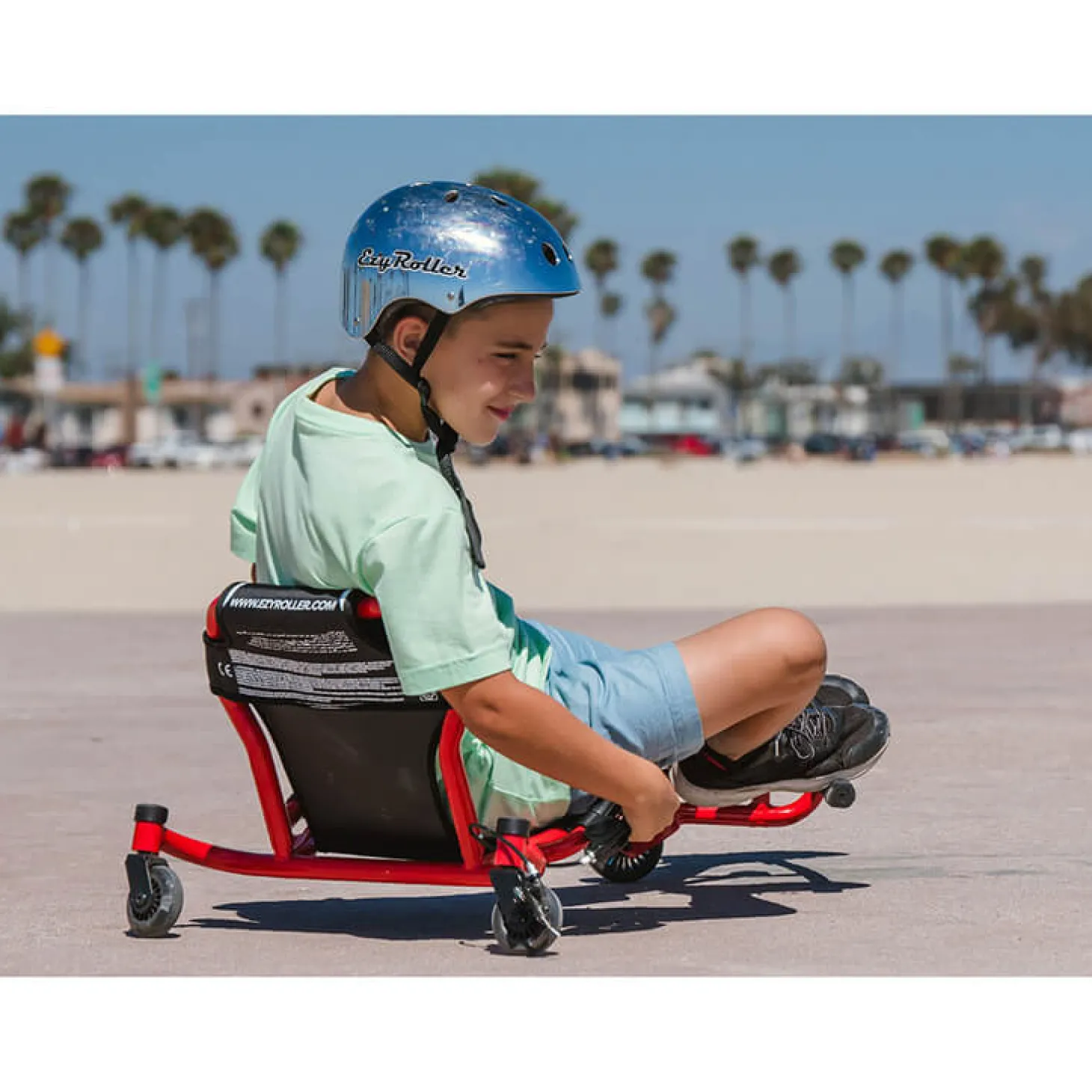 EzyRoller Spinner X Pojazd gokart napędzany nogami z funkcją 360° 4-12 lat - Pink