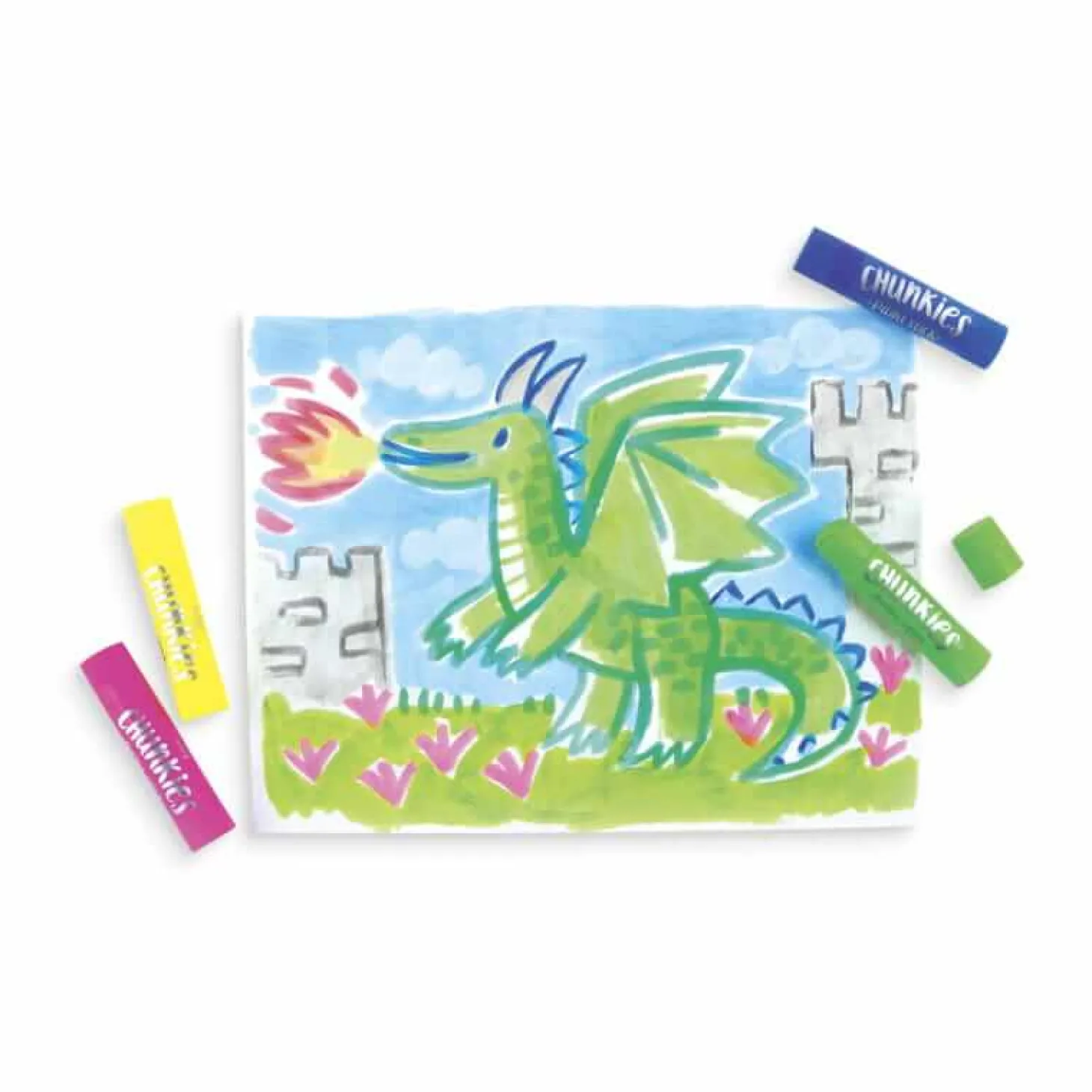 Farba w kredce 24 szt., Chunkies Paint Sticks