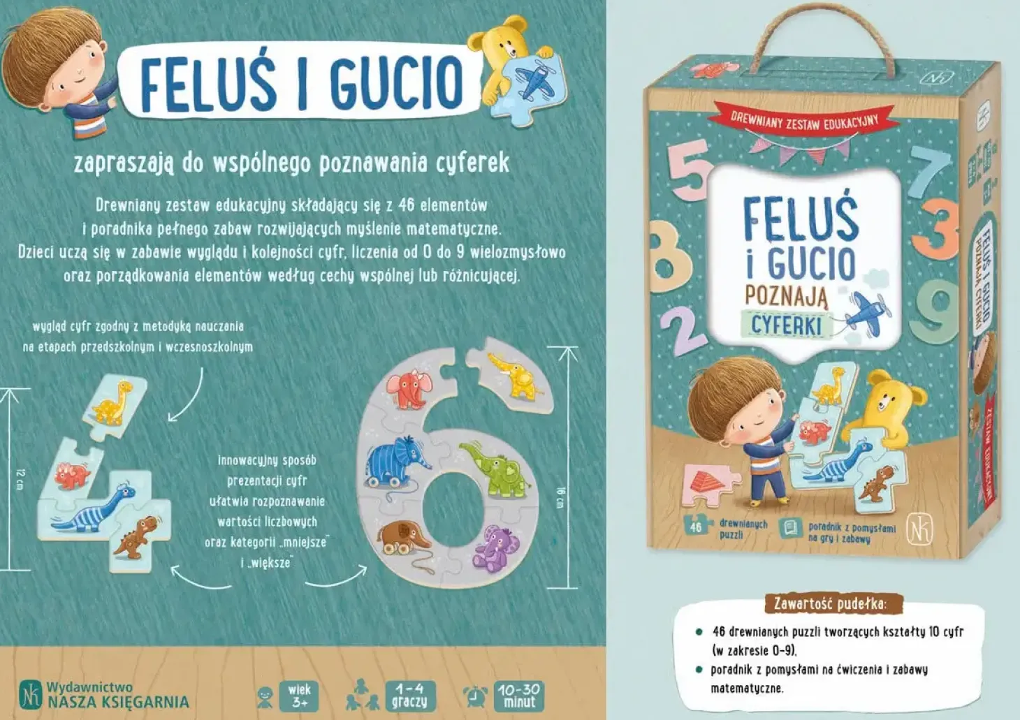 Feluś i Gucio poznają cyferki