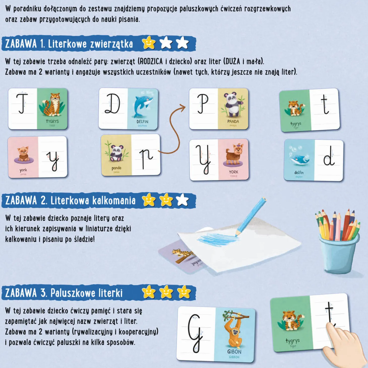 Feluś i Gucio poznają literki