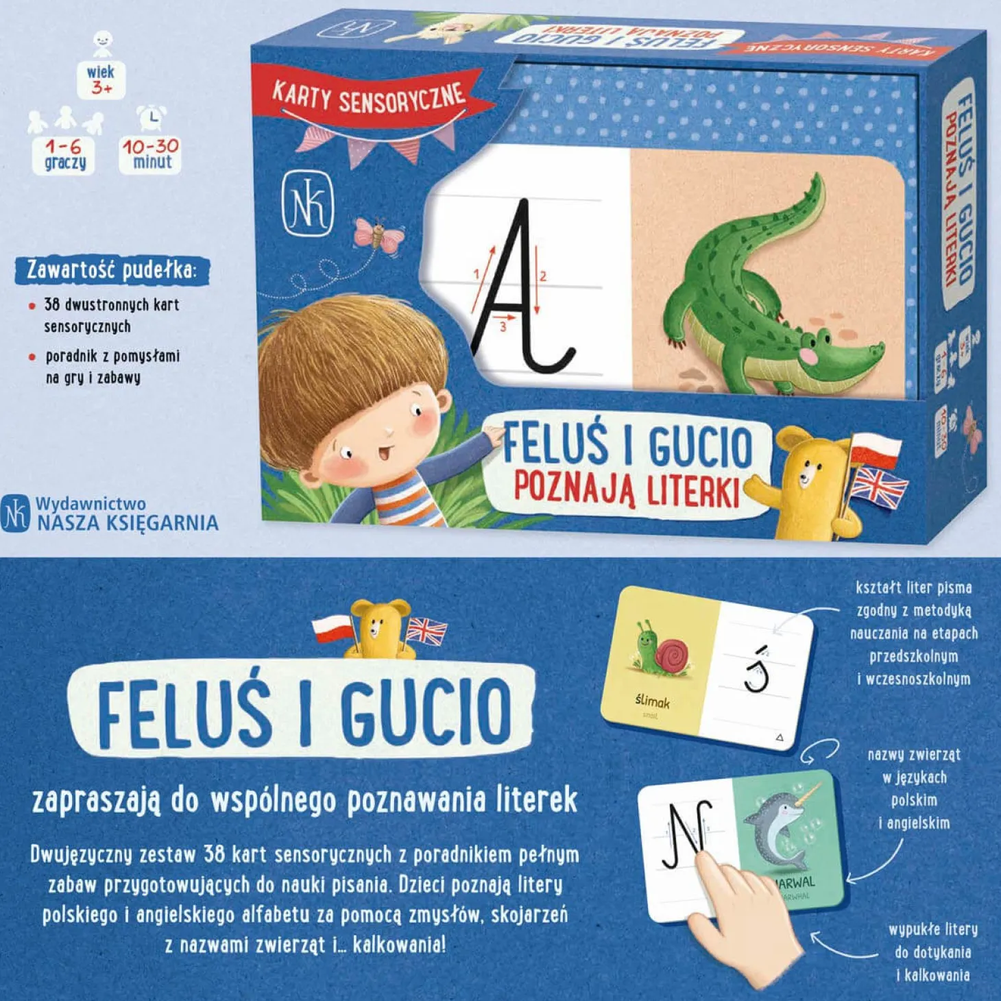 Feluś i Gucio poznają literki