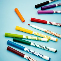 Flamastry pędzelkowe 10 kolorów 3+