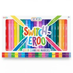 Flamastry zmieniające kolor - Switch-Eroo, 24 szt