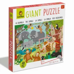 GIGANT PUZZLE – puzzle podłogowe – DŻUNGLA