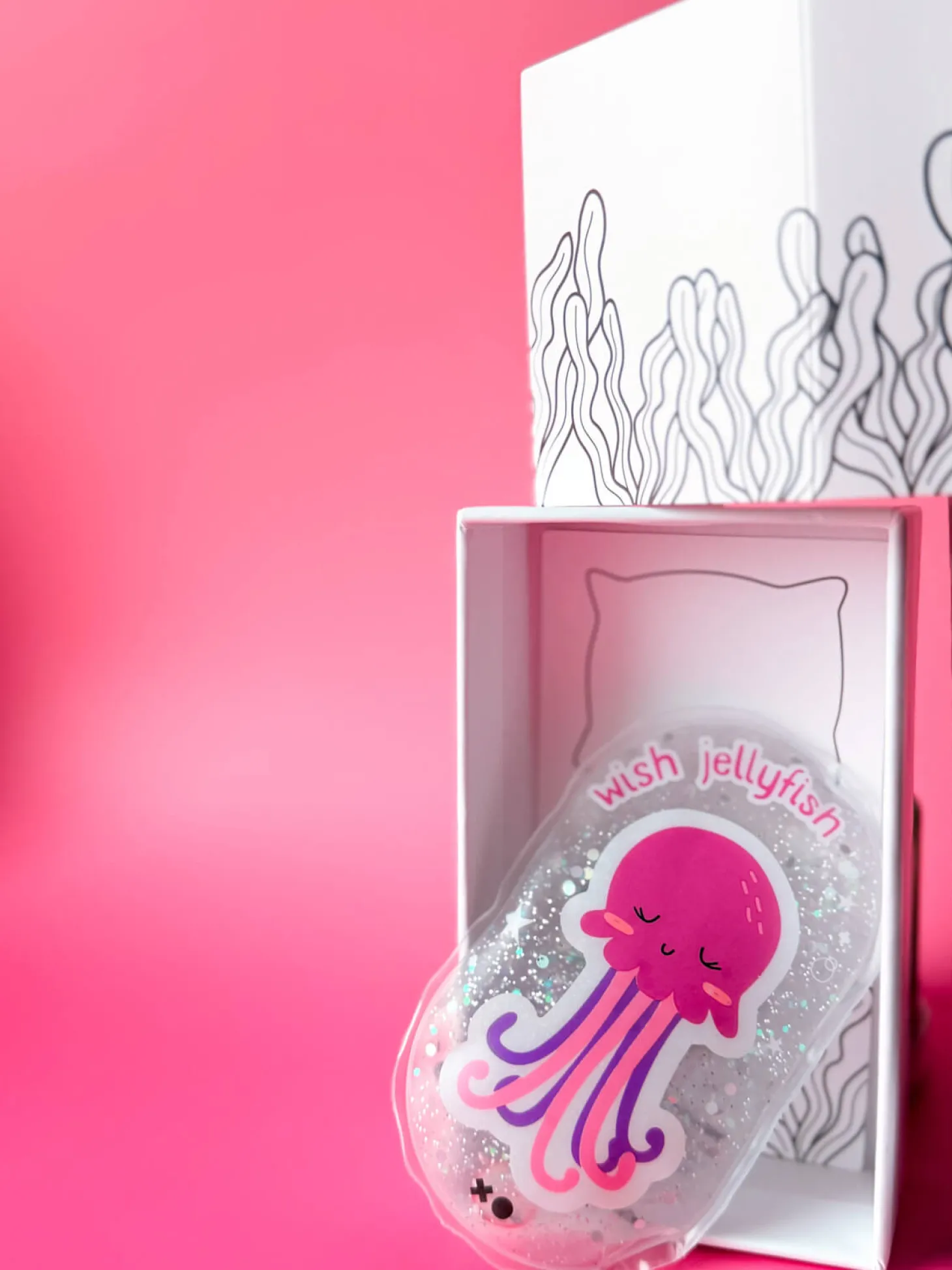 Gniotek sensoryczny Wish Jellyfish meduza - różowa