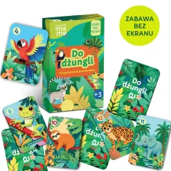 Gra karciana "Do dżungli" 3+